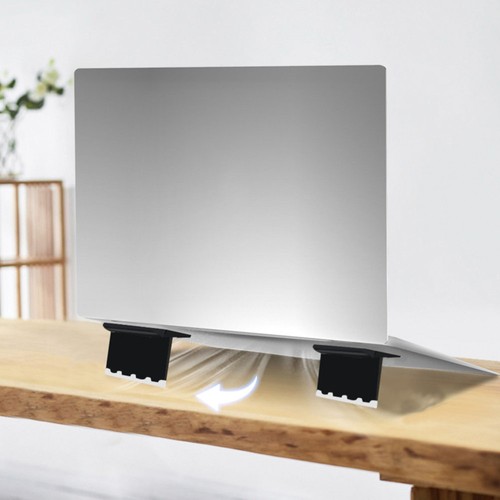 2 Pcs Notebook Cooling Rack Laptop Riser for Desk Portable Stand - 第 8/12 張圖片