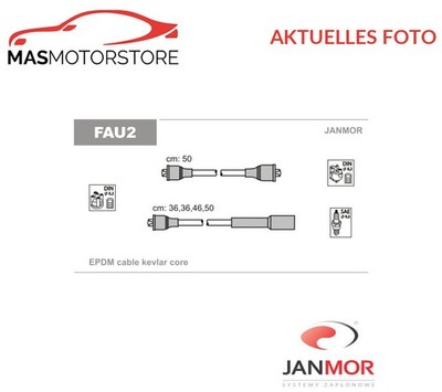 ZÜNDLEITUNGSSATZ ZÜNDKABEL JANMOR FAU2 P FÜR DAF 66,55 1.1L,1.3L
