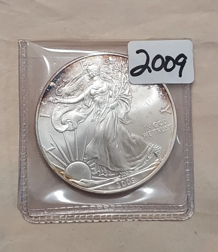 2009 American Silver Eagle  Coin 1 oz  Uncirculated 1 Ounce ASE  .999 silver