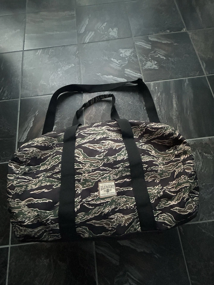 Bolso de Lona Element Skateboards AOP Tiger Camo Y2K Foto 2 de 4
