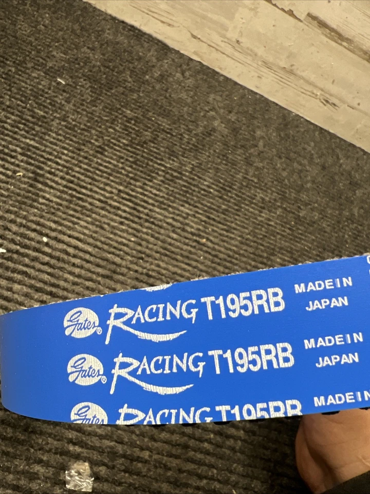 Correa de distribución de alto rendimiento Gates T195RB RPM para 91-99 3000GT Diamante Stealth Foto 3 de 4