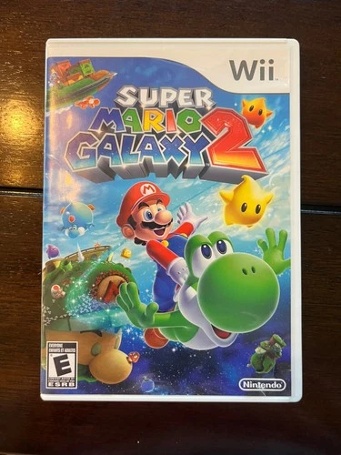 Super Mario Galaxy 2 Nintendo Wii Complete W/Manual CIB CLEAN