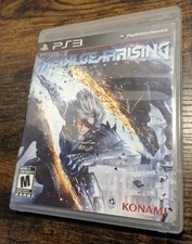 Metal Gear Rising: Revengeance - PS3 (CIB, Very Good Condition) Tested!