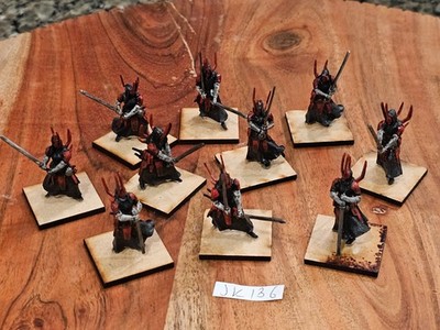 Cool Mini or Not Wrath of Kings House Nasier Ashmen Samurai Painted x10 JK136