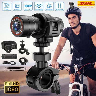 HD 1080P Action Kamera Sport Kamera Fahrrad Motorrad Helm Kamera,für Outdoor Cam