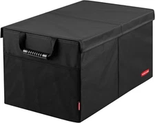 Rubbermaid Car Organizer, Collapsible Trunk Organizer, Multi-Compartment Car Sto