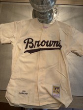 Mitchell & Ness - Satchel Paige - Milwaukee Braves 1953 Home Jersey 44 USA Made