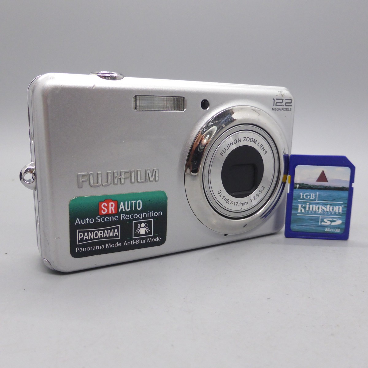 Fujifilm Digital Camera FinePix J30 12.2MP Silver Tested | eBay