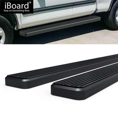 Running Board Side Bars 5in Steel Black Fit Toyota Tundra Access
