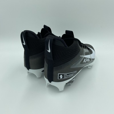Nike Men\'s 10 Alpha Menace Elite 4 Black Detachable Football Cleats HF4550-001 Nike Alpha Menace Elite 4 Detachable Football Cleats $220 Sz  main image 4