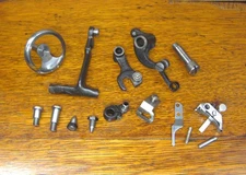1947 Singer 66 Sewing Machine Hook Bell Crank Assembly, Feed Dog & Linkage Parts