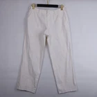 Ralph Lauren Purple Label Mens White/Ivory Cotton Blend Trousers Pants Size 32 M