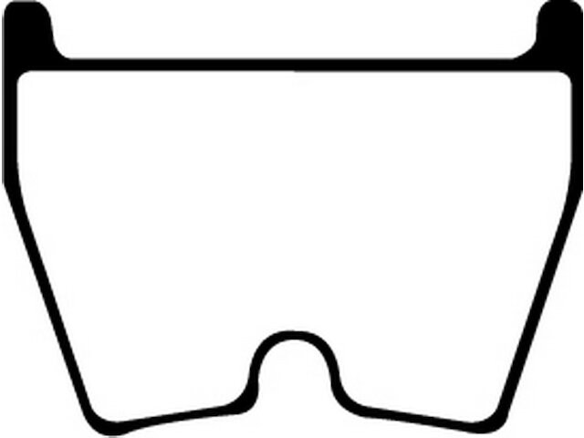 Front Brake Pad Set For 2004-2008, 2010-2014 Lamborghini Gallardo 2005 PC142GV