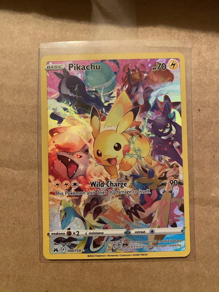Pikachu 160/159 Crown Zenith for sale | eBay