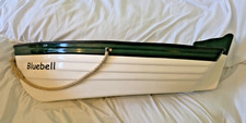 Unused Quality Barracuda Boat Shaped Fiberglass Garden Planter