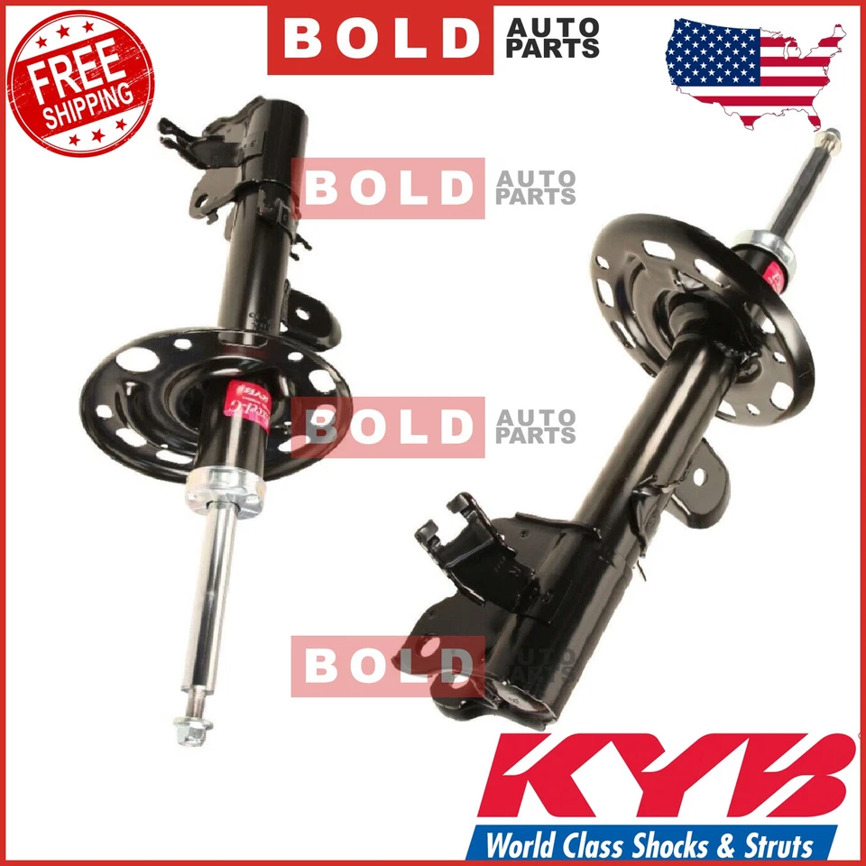 Juego de conjuntos de puntales delanteros KYB Excel-G izquierda derecha kit para Pathfinder Murano Foto 3 de 4