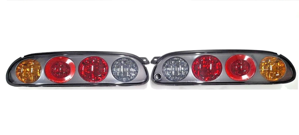 JDM Toyota Supra Jza80 97-98 Spec OEM Tail Lights Lamps Black