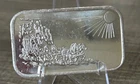 SILVER TOWNE FINE SILVER ART BAR - STAGECOACH - .999 FS ONE TROY OZ
