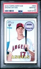 2018 TOPPS HERITAGE #600 SHOHEI OHTANI ROOKIE RC PSA 10