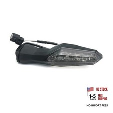A Pair LED Turn Signal Indicator Lights for Kawasaki ZX-4R ZX-4RR ZX Smoke Lens