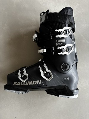 1x SALOMON S/Pro Delta R80 GW W Skischuhe Black / Light Bronze Met. Damen26,5