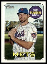 2018 Topps Heritage Kevin Plawecki New York Mets #591