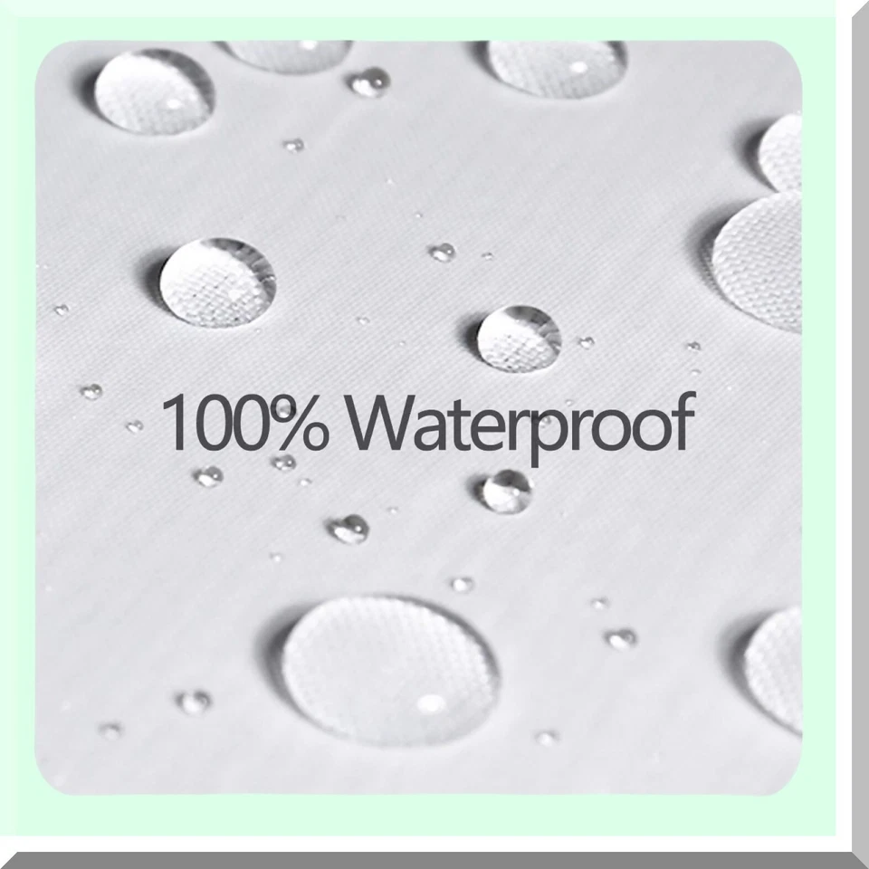 Cortina de ducha impermeable para balón de fútbol 72x72 pulgadas Foto 3 de 4