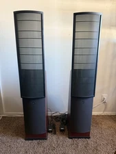 Martin Logan Source Electrostatic Speakers in Cherry