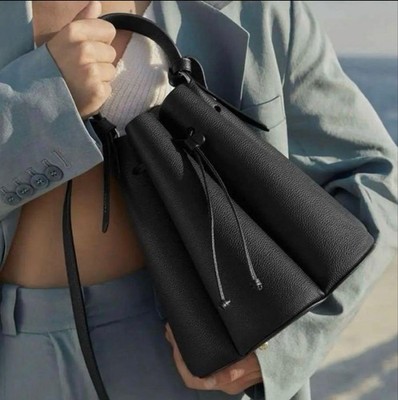 POLENE Num ro Huit Canel Bag Black