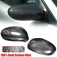 Real Carbon Fiber Side Mirror Cover For Porsche 911 996 Boxster 986 1997-2004
