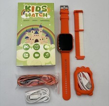OKYUK 4G Smartwatch, Kids Watch sims included  Orange 