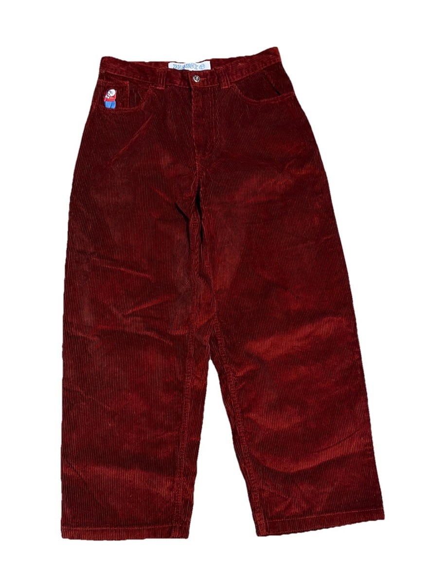Polar Skate Co Big Boy Corduroy Pants Men's Size Small Baggy Wide