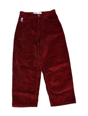 POLAR SKATE CO. ビッグボーイ　赤 Polar Skate Co Big Boy Corduroy Pants Men's Size Small Baggy Wide