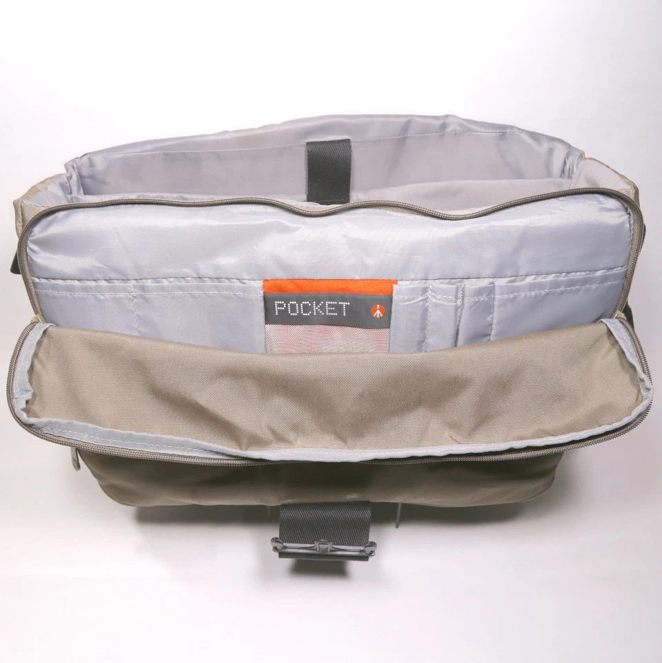 MANFROTTO Estilo Única VII Mensajero Cámara Bolsa Laptop DSLR Acolchada Equipaje de Mano  Foto 4 de 4