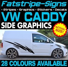 to fit VW CADDY GRAPHICS STICKERS STRIPES DECALS DAY VAN HIGHLINE R LINE