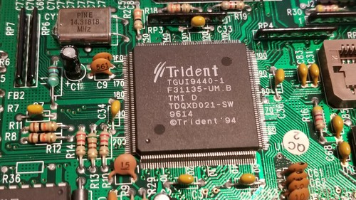 Trident TGUI 9440 PCI 1 MB VGA Grafikkarte für DOS Retro Gaming gebraucht funktionierend #Y20 - Bild 4 von 6