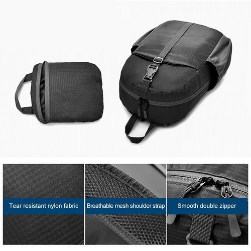 Ultralight Packable Backpack – Water-Resistant For Hiking,Gym & Outdoor Trips US - Picture 4 of 8