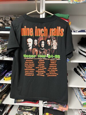 Nine Inch Nails 1994年ツアーTシャツ　オリジナル　ビンテージ Nine Inch Nails 1994年ツアーTシャツ オリジナル ビンテージ Nine