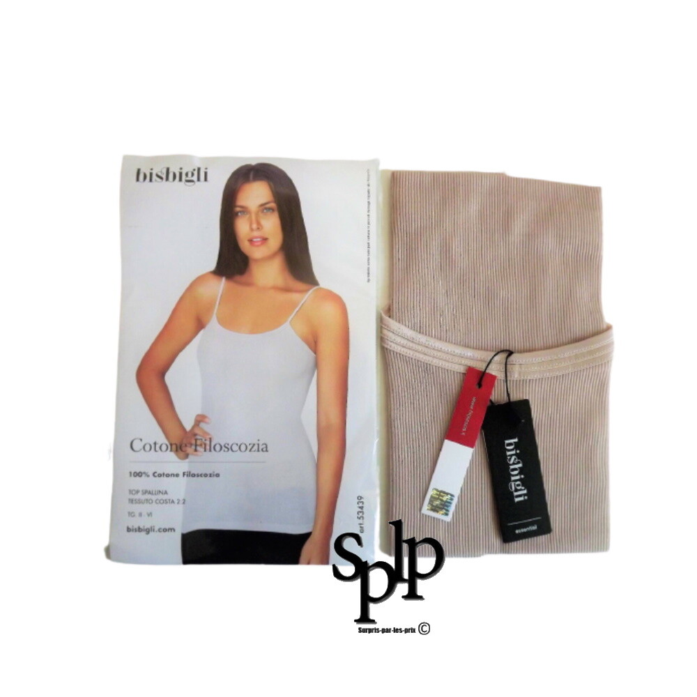 Débardeur col montant beige femme