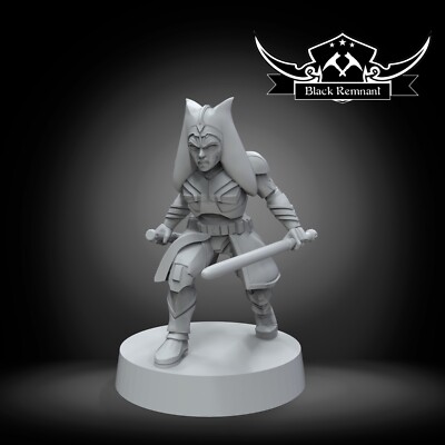 Star Wars Legion Scale - Ahsoka Tano - Clone Armour Miniature Resin 3D Printed
