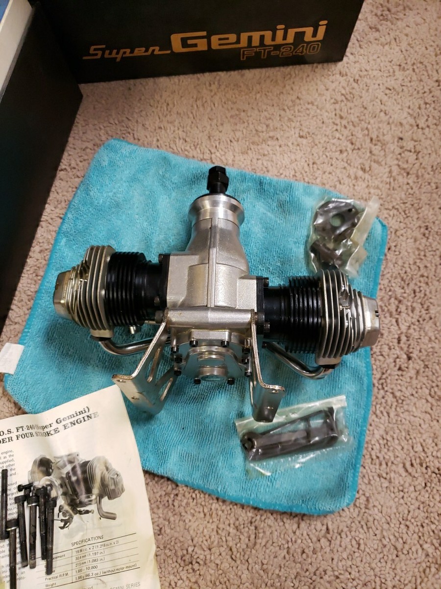 OS 2気筒エンジン ジェミニ2 OS 2気筒エンジン ジェミニ2 OS Gemini-160 希少 絶版品 OS製 ジェミニ