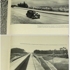Reichsautobahn 1930s Photo Book 4 Years Work on German Autobahn Germany Highway