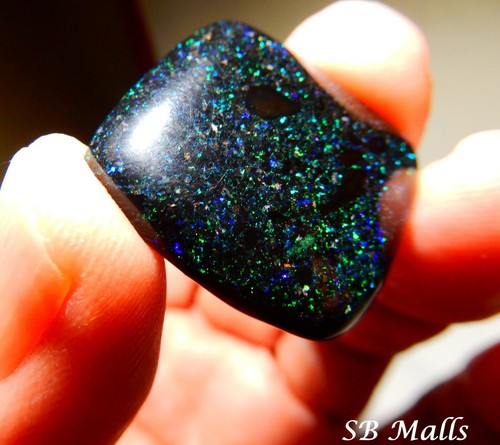 22.7 Cts. AUSTRALIAN FAIRY BOULDER MATRIX OPAL CABOCHON LOT 2790 - Picture 2 of 4