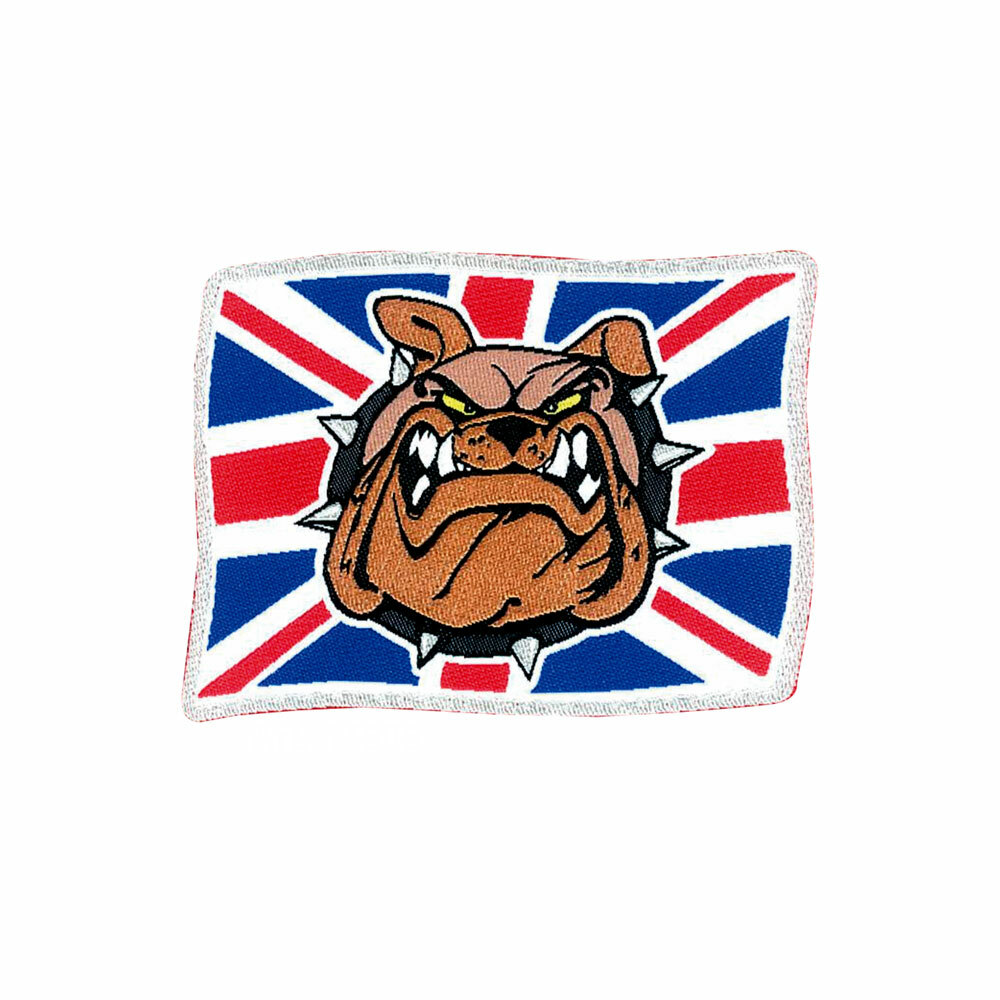 Parche Adhesivo Bandera Mastino UK para Telas