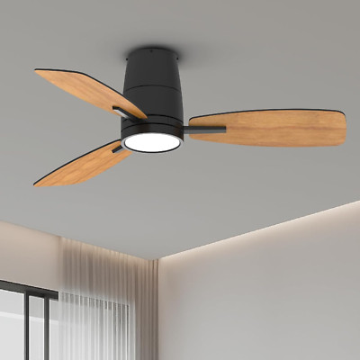 Ceiling Fan with Lights and Remote Control 42 Inch Multifunctional Quiet Fan wit
