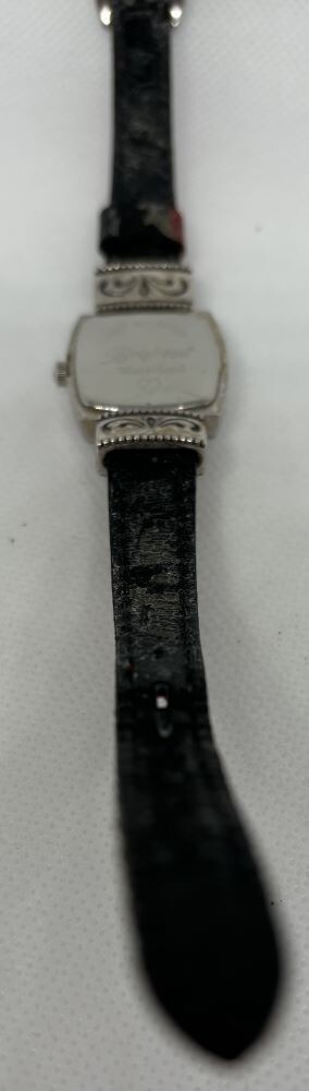 Brighton Waterford Watch Women Black Red Reversible Leather  display picture 1