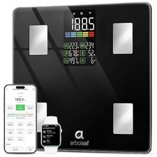 Smart Scale for Body Weight, Digital Bathroom Scale with BMI, Body Fat,