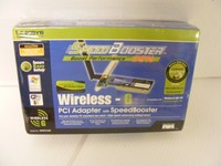 Linksys Wmp54gs Speed Booster Wireless-g Pci Adapter - Brand Sealed Package Linksys Wmp54gs Speed Booster Wireless-g Pci Adapter - Brand Sealed Package