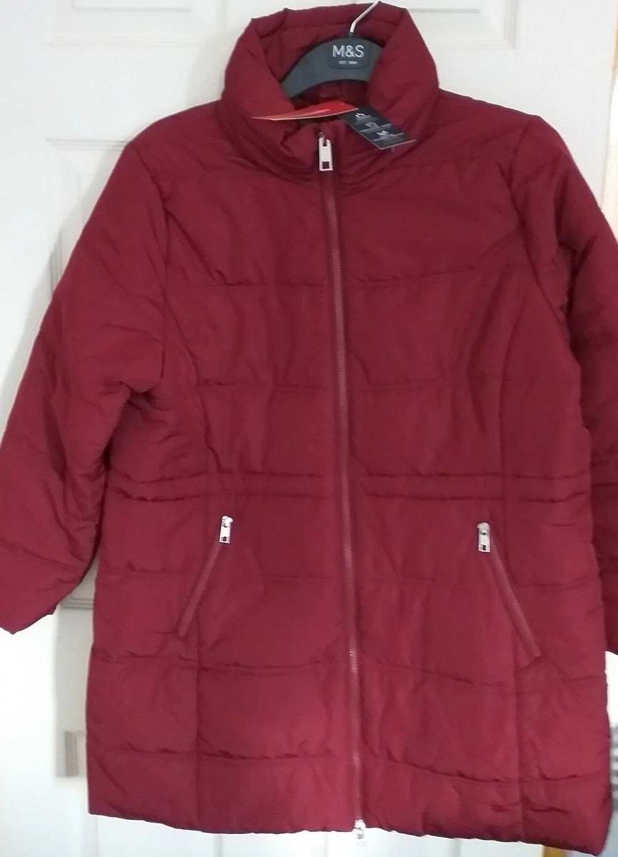Marks Spencer Women s Stormwear Long Thermowarmth Puffer Light
