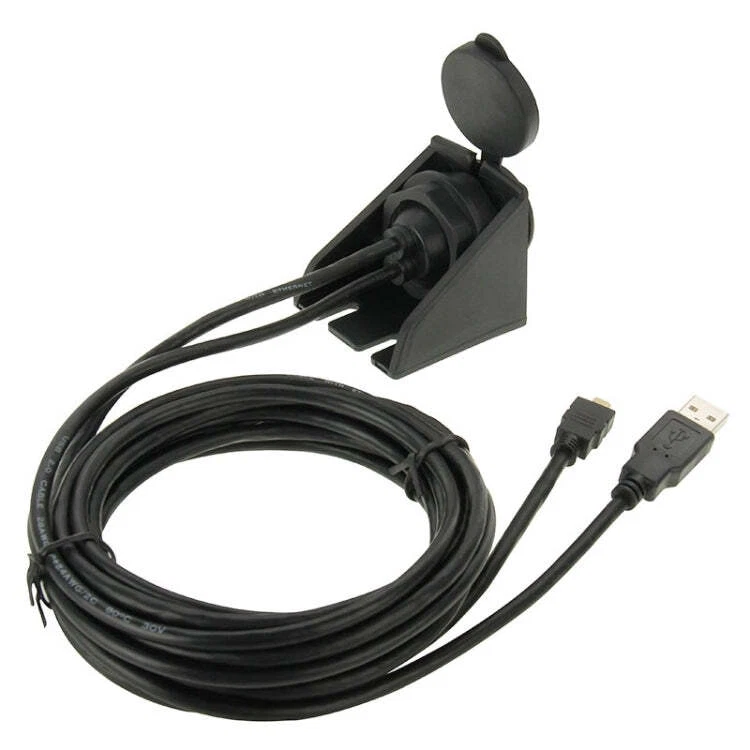 USB 2.0 & Micro HDMI (Type-D) Male to USB 2.0 & HDMI (Type-A) Female Adapter Cab - Image 3 of 4